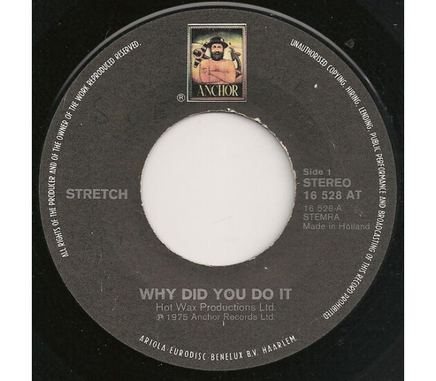 Stretch – Why Did You Do It / Write Me A Note