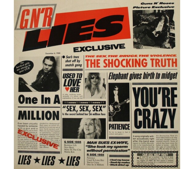 Guns N' Roses ‎– G N' R Lies