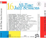 Various - 16 All-Time Jazz Sessions 1