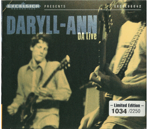 Daryll-Ann - D.A. Live Limited Edition, Numbered