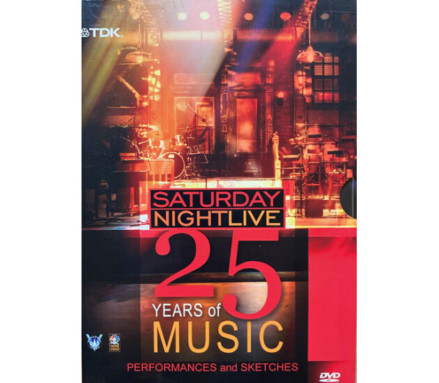 Various ‎– Saturday Night Live (25 Years Of Music) DVD BOX