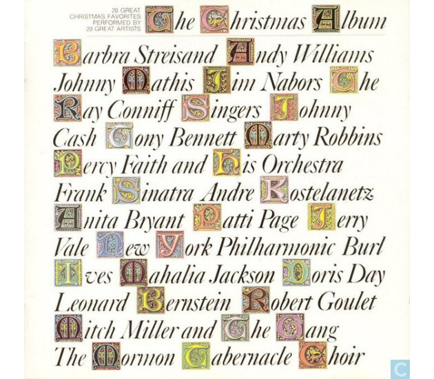 Various - The Christmas Album: 20 Great Christmas Favorites By 20 Great Artists