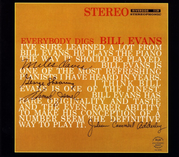 The Bill Evans Trio - Everybody Digs Bill Evans