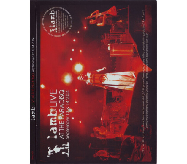 Lamb - Live At The Paradiso September 13 & 14 2004