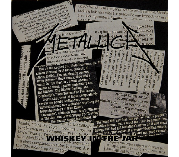 Metallica - Whiskey In The Jar (CD, 1999)