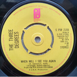 The Three Degrees - When Will I See You Again