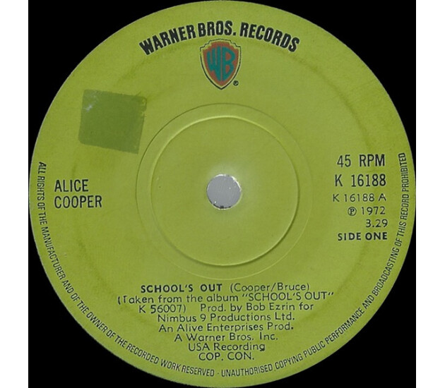 Alice Cooper - School's Out / Gutter Cat