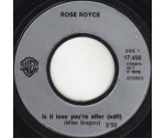 Rose Royce - Is It Love You're After