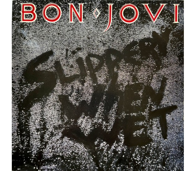 Bon Jovi - Slippery When Wet (LP, 1986)