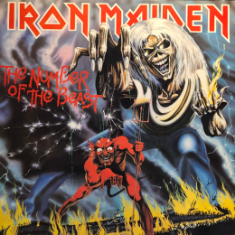Iron Maiden - The Number Of The Beast (LP, 1982)