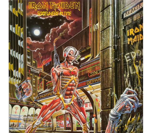Iron Maiden - Somewhere In Time (LP, 1986)