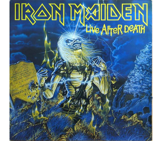 Iron Maiden - Live After Death (LP, 1985)