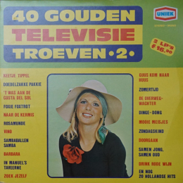 Various - 40 Gouden Televisie Troeven 2 (LP, 1975)