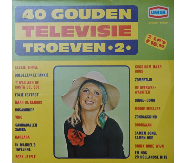Various - 40 Gouden Televisie Troeven 2 (LP, 1975)