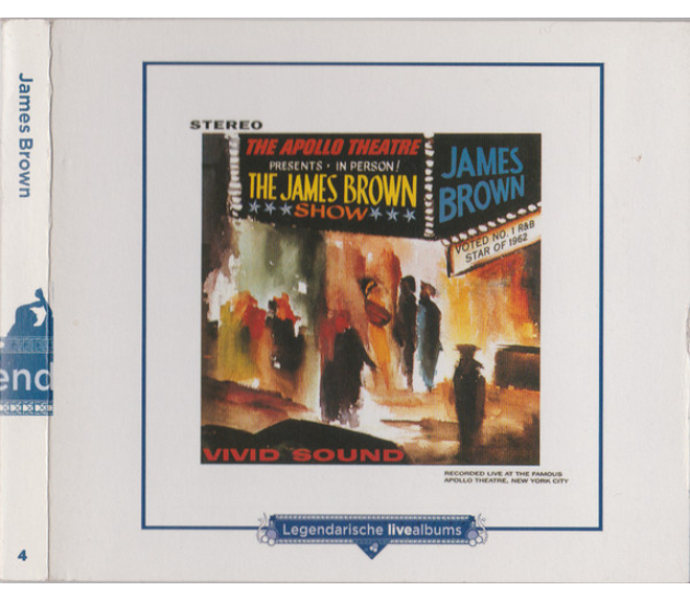 James Brown ‎– Live At The Apollo (1962) Expanded Edition (CD, 2010)