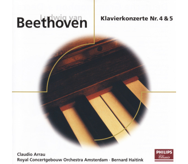 Ludwig van Beethoven - Claudio Arrau, Concertgebouworkest, Bernard Haitink - Klavierkonzerte Nr. 4 & 5 (CD)