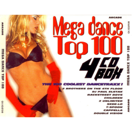 Various - Mega Dance Top 100 (4CD, 1996)
