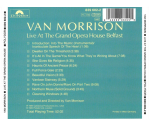Van Morrison – Live At The Grand Opera House Belfast (CD, 1984)