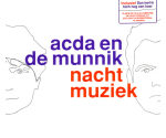 Acda en de Munnik - Nachtmuziek (CD, 2007)