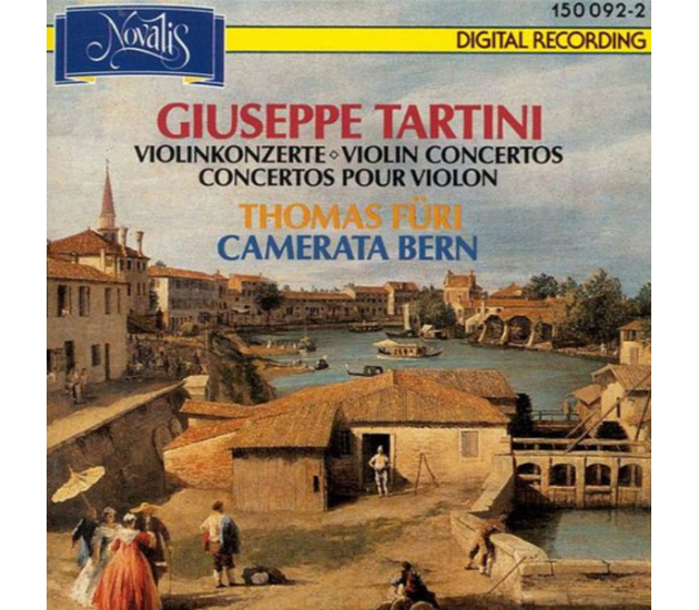 Giuseppe Tartini, Thomas Füri, Camerata Bern - Concertos Pour Violon (CD, 1993)