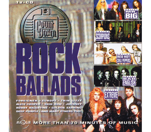 Various - Countdown Rockballads (CD, 1992)