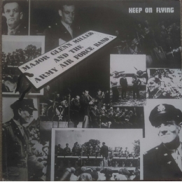 Glenn Miller And The Army Air Force Band - Keep On Flying - LP Blue Vinyl 1978