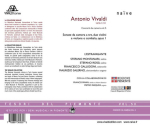 Antonio Vivaldi, L'Estravagante - Sonate Da Camera A Tre, Opus 1