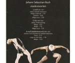 Scapino Ballet – Perfect Skin - Johann Sebastian Bach Vioolconcerten (CD, 2000)