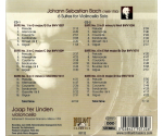 Bach - Jaap ter Linden – Cello Suites (CD, 2006)