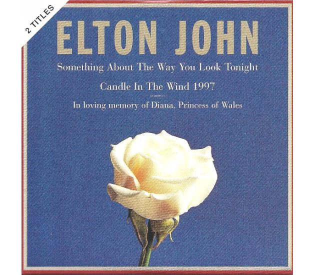 Elton John - Something About The Way You Look Tonight / Candle In The Wind 1997 (CD, 1997)