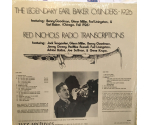 Earl Baker, Red Nichols - The Legendary Earl Baker Cylinders 1926 - Red Nichols Radio Transcriptions 1929-30 - LP