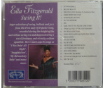 Ella Fitzgerald - Swing It! (CD, 1997)
