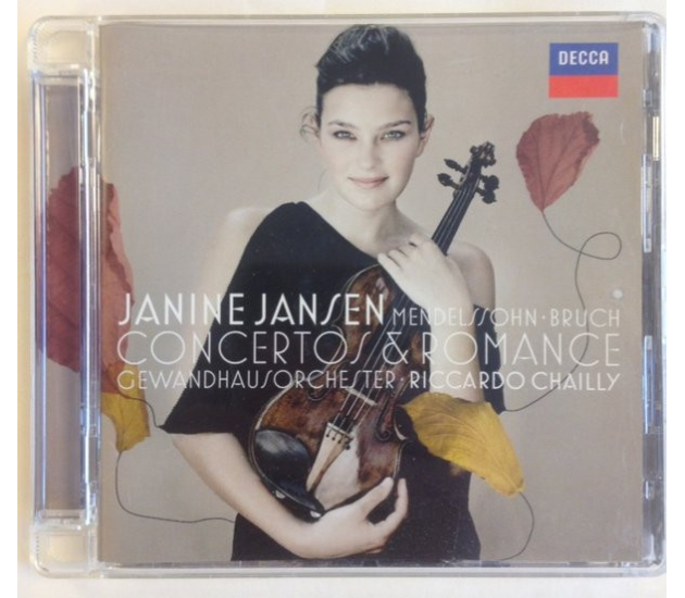 Janine Jansen, Felix Mendelssohn-Bartholdy / Max Bruch / Gewandhausorchester Leipzig, Riccardo Chailly - Concertos & Romance