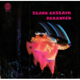 Black Sabbath ‎– Paranoid (LP 1970) 1st German Press 1970 Vertigo Swirl