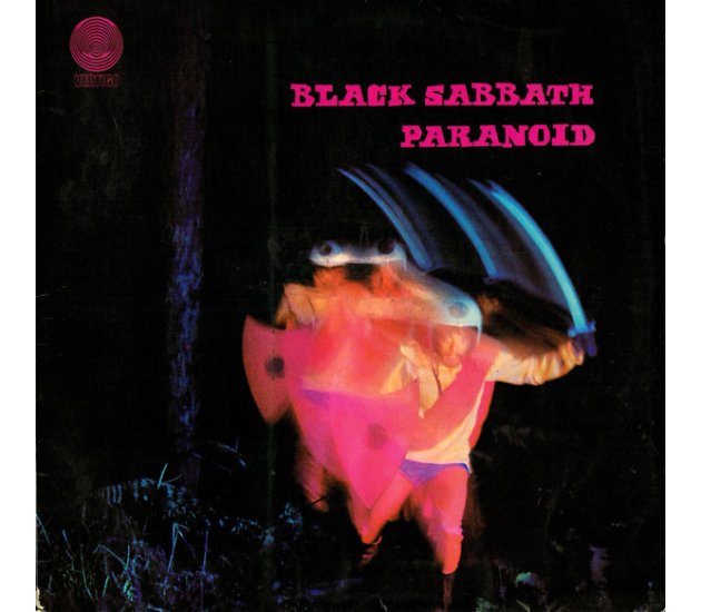 Black Sabbath ‎– Paranoid (LP 1970) 1st German Press 1970 Vertigo Swirl