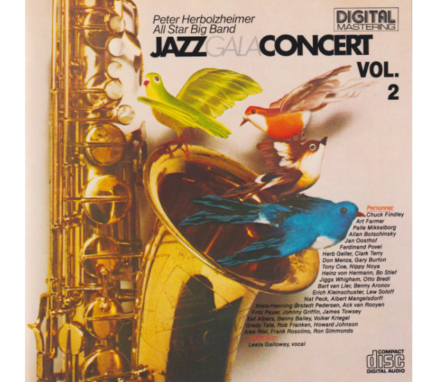 Peter Herbolzheimer All Star Big Band - Jazz Gala Concert Vol. 2 (CD, 1984)