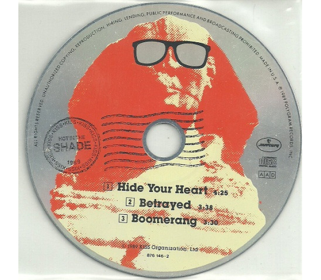 Kiss – Hide Your Heart (CD, 1989)