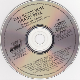 Various – Das Beste Vom Grand Prix 26 Sieger (2CD, 2000)