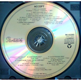 Accept – Restless And Wild / Balls To The Wall (CD, 1986)