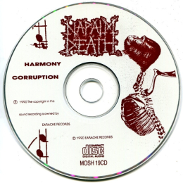 Napalm Death – Harmony Corruption (CD, 1990)