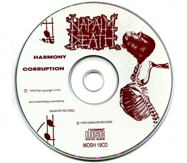 Napalm Death – Harmony Corruption (CD, 1990)