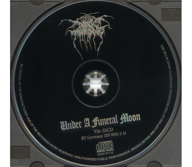 Darkthrone – Under A Funeral Moon (CD, 1993)