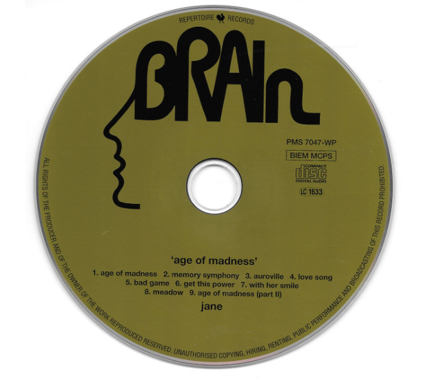 Jane – Age Of Madness (CD, 1997)
