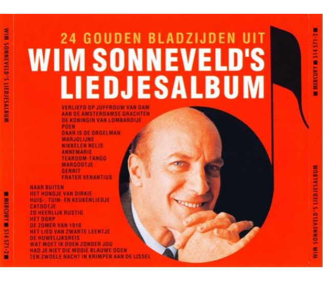 Wim Sonneveld - 24 Gouden Bladzijden Uit Wim Sonneveld's Liedjesalbum (CD, 1993)