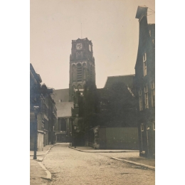 Originele historische foto – Rotterdam, Sint-Laurenskerk (ca. 1900–1920)