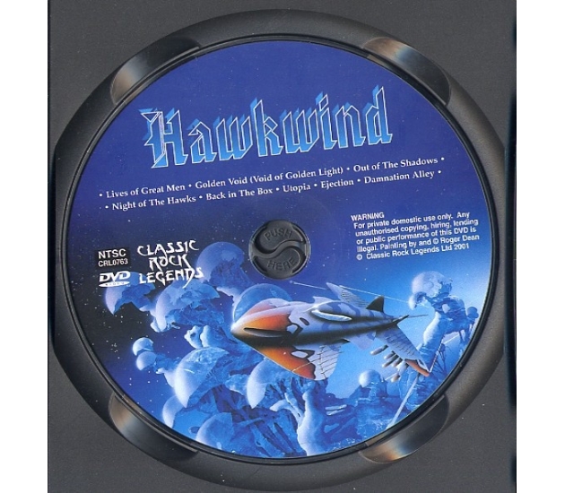 Hawkwind – Classic Rock Legends (DVD, 2001)