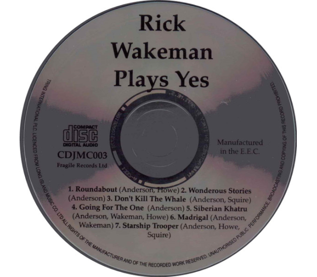 Rick Wakeman – Rick Wakeman's Greatest Hits (2CD, 1994)