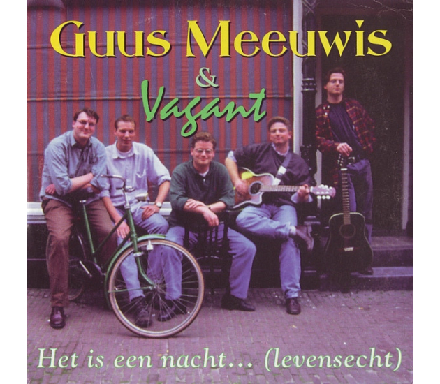 Guus Meeuwis & Vagant - Het Is Een Nacht... (Levensecht) (Gesigneerd) (CD, 1995)