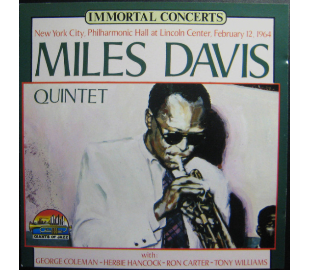Miles Davis Quintet, The - New York City, Philharmonic Hall At Lincoln Center, February 12, 1964 (CD, 1989)