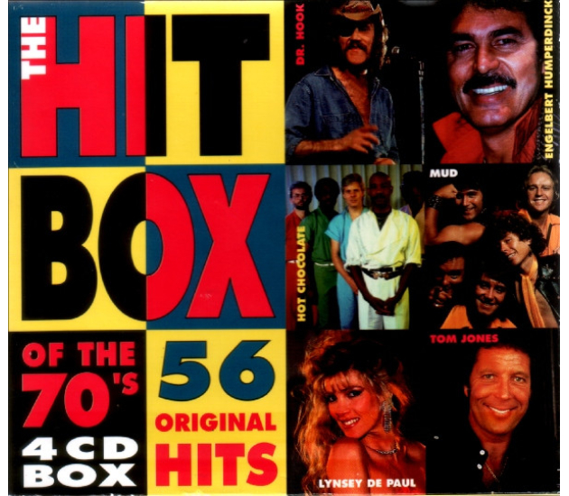 Various - Hitbox Of The 70's  (CD BOX)